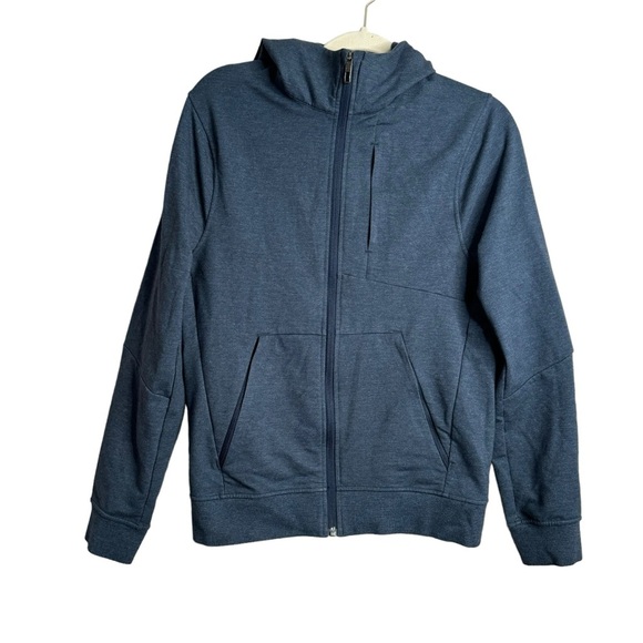 lululemon athletica Other - Lululemon City Sweat Full Zip Hoodie Sweatshirt Navy Blue Mens XS